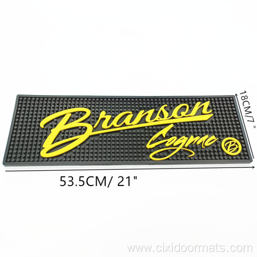 High quality promotional branded CustomPVC beer bar mat